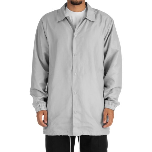 [Size Medium] Pro Club Extended Tall Men's Coach Jacket Windbreaker Sports - Picture 1 of 8